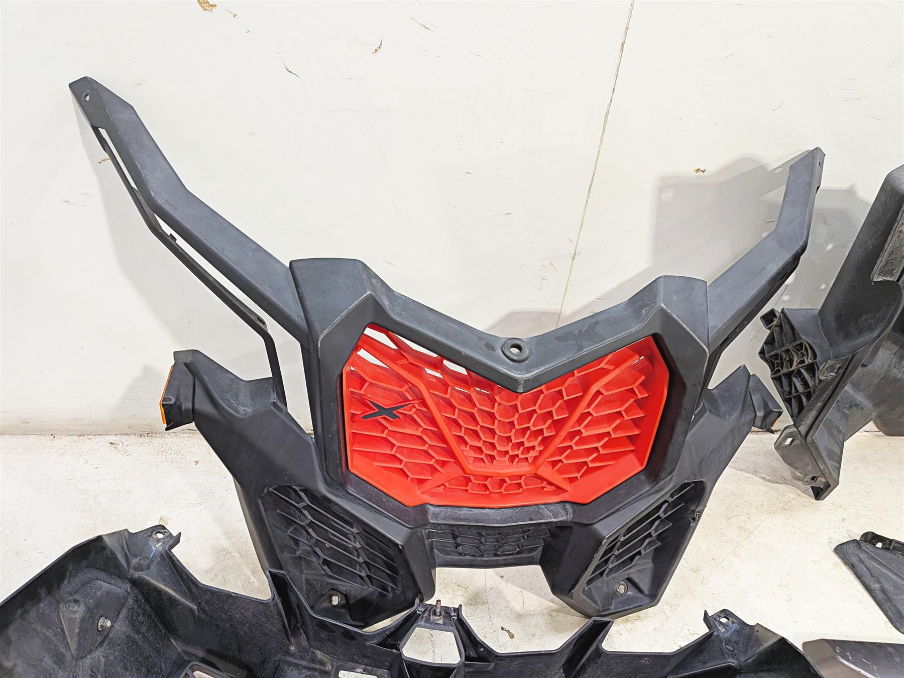 2018 Can Am Maverick X3 XRS Turbo R Fender Hood Cover Fairing Set 705012578-Mototech271