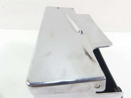 1999 Harley Dyna FXDL Low Rider Battery Tray Holder & Chrome Cover 66375-97 {{ shop.shopifyCountryName }} - Mototech271
