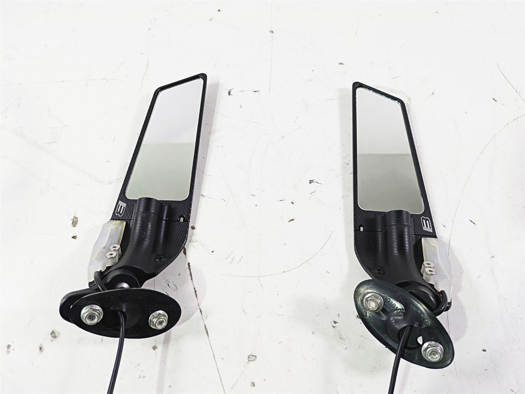 2008 Aprilia RSVR 1000 Factory Rear View Blinker Wing Mirror Set - Read {{ shop.shopifyCountryName }} - Mototech271