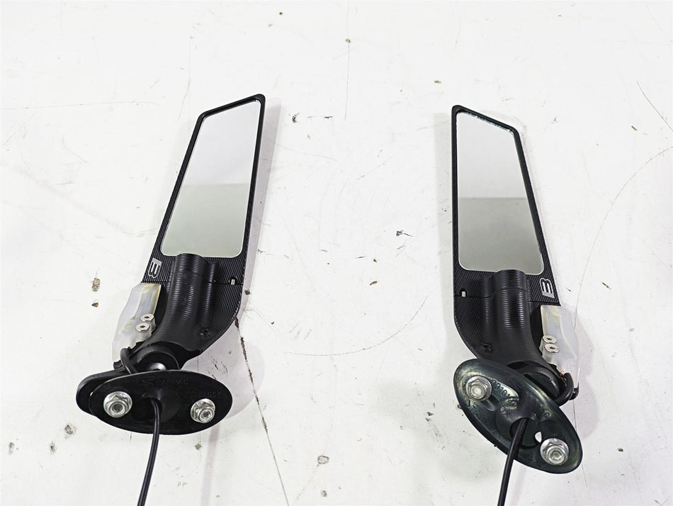 2008 Aprilia RSVR 1000 Factory Rear View Blinker Wing Mirror Set - Read {{ shop.shopifyCountryName }} - Mototech271