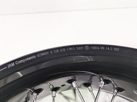 2015 BMW R nineT K21 Straight 17x5.5 Rear Wheel Rim 36318546290 36318528878 {{ shop.shopifyCountryName }} - Mototech271