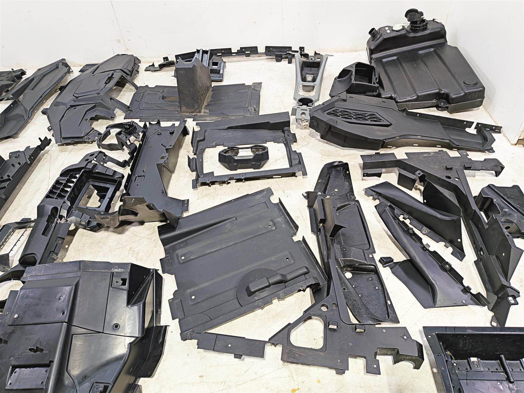2022 Polaris RZR Turbo R Ultimate Interior Fairing Cover Dash Foot Well 5455194-Mototech271