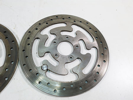 2011 Harley Touring FLTRU Road Glide Brembo Front Brake Rotor Disc Set 41808-08A {{ shop.shopifyCountryName }} - Mototech271