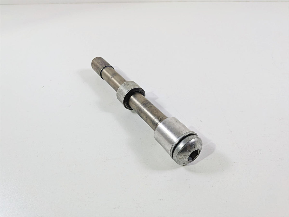 2009 Harley FXCWC Softail Rocker Straight Front Axle Wheel Spindle 41348-08 {{ shop.shopifyCountryName }} - Mototech271
