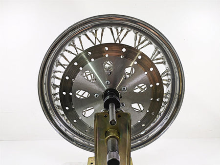 2002 Indian Spirit Deluxe Spoke Front Wheel Rim & Rotor 16x3.5 1mm Runout 21-950 {{ shop.shopifyCountryName }} - Mototech271