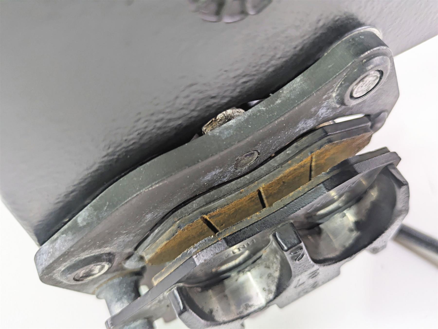 2013 Triumph Bonneville Nissin Rear Brake Caliper & Bracket T2020239 {{ shop.shopifyCountryName }} - Mototech271