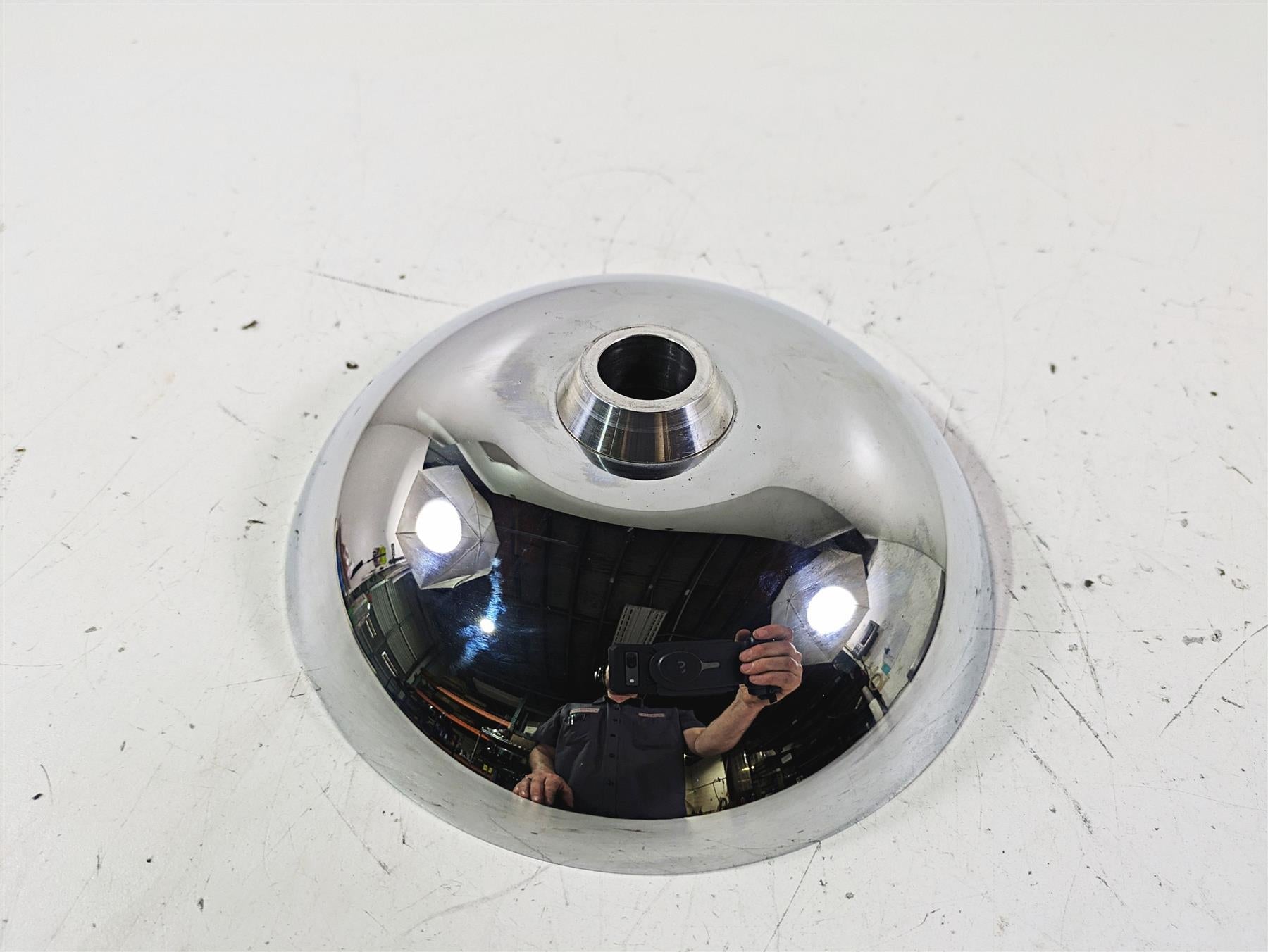 2019 Harley FLHCS Softail Heritage Front Wheel Chrome Cover Misc 42400026 {{ shop.shopifyCountryName }} - Mototech271