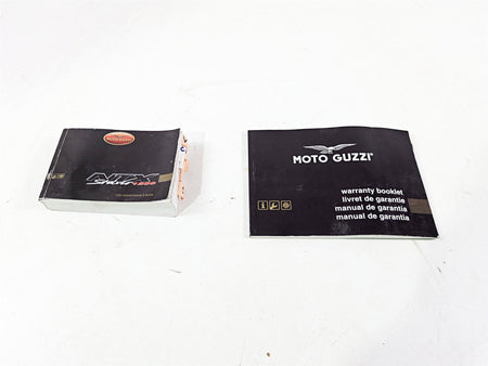 2016 Moto Guzzi Stelvio 1200 8V NTX Owners Manual Booklet GU00979748 B043198 {{ shop.shopifyCountryName }} - Mototech271
