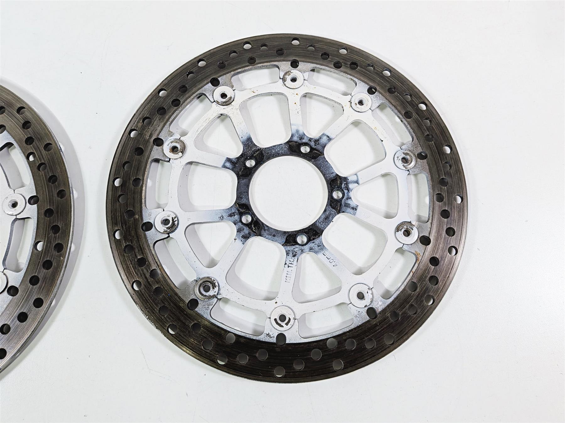 2015 Ducati Diavel Dark Brembo Front Brake Disc Rotor Set 4.4mm 49241011A-Mototech271