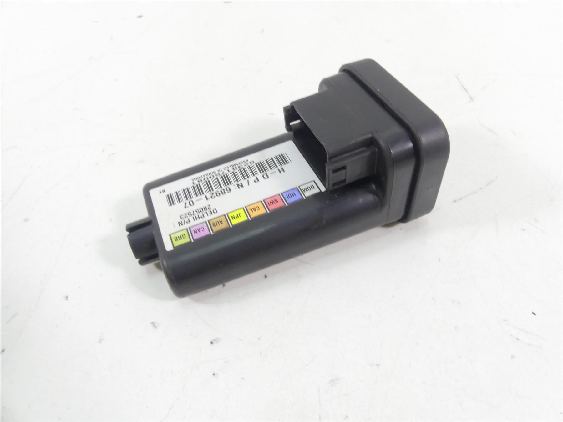 2009 Harley FXDF Dyna Fat Bob Tsm Turn Signal Flasher Module 68921-07 {{ shop.shopifyCountryName }} - Mototech271