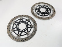 Load image into Gallery viewer, 2024 Kawasaki ZX6R ZX636 Ninja Front Brake Disc Rotor Set 41080-0751-5C
