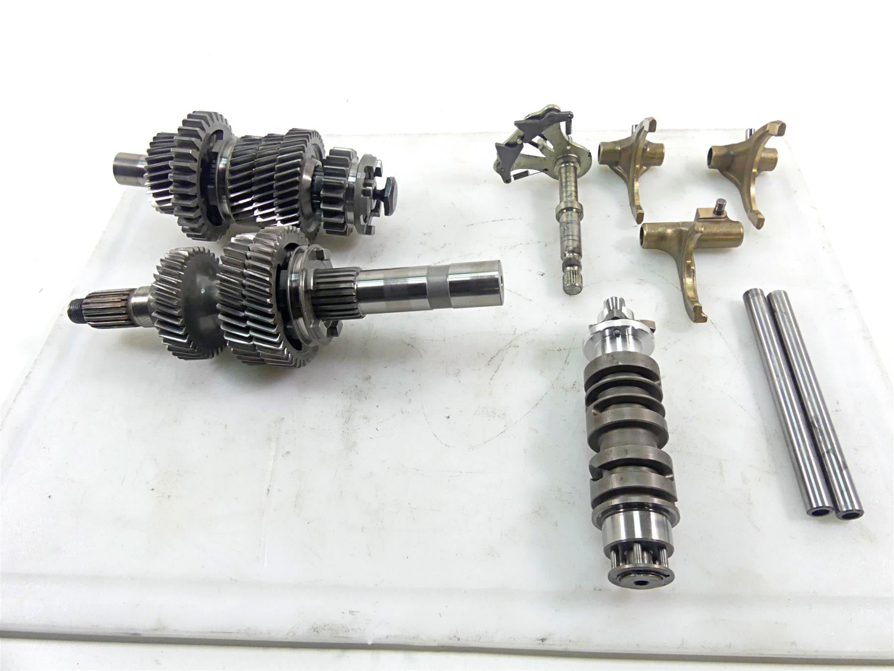 2009 Harley XR1200 Sportster Transmission Gears Shift Fork Drum Set 35172-06 {{ shop.shopifyCountryName }} - Mototech271
