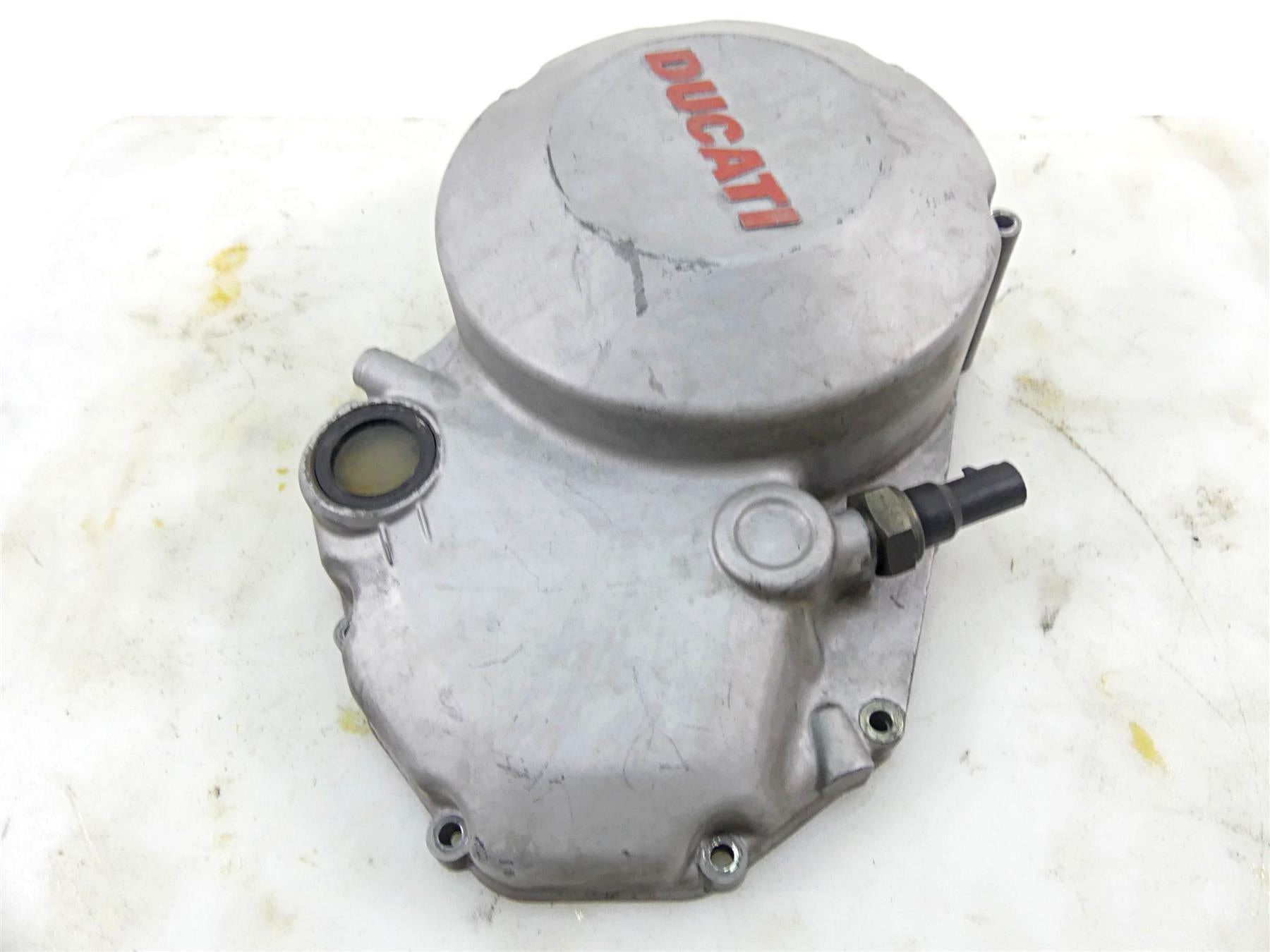 2012 Ducati Monster 1100 EVO Right Side Engine Clutch Case Cover 24331031A {{ shop.shopifyCountryName }} - Mototech271
