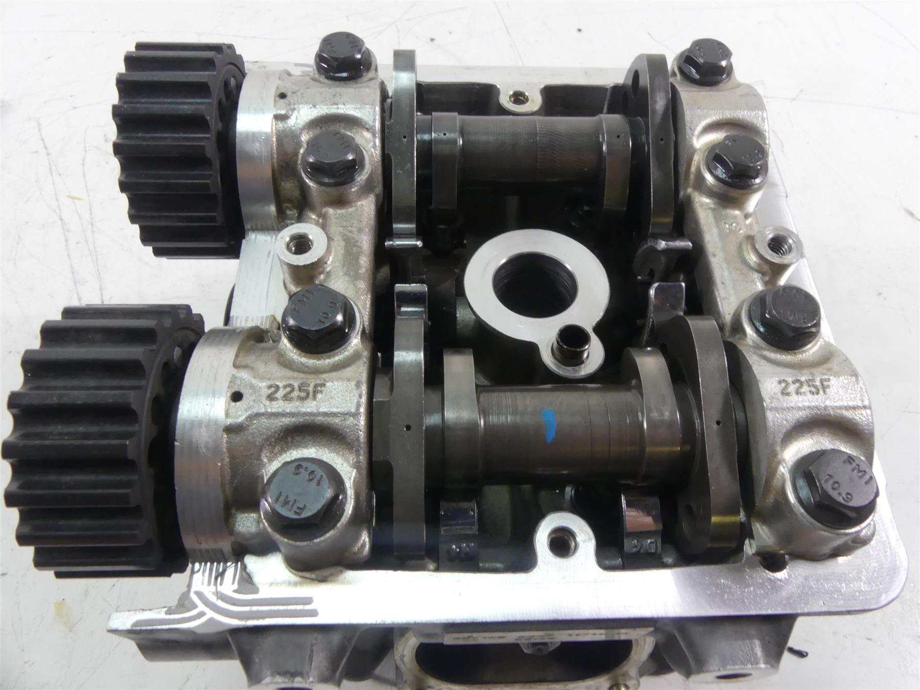 2015 Ducati Diavel Carbon Red Front Horizontal Cylinder Head - 12K 30123893AB {{ shop.shopifyCountryName }} - Mototech271