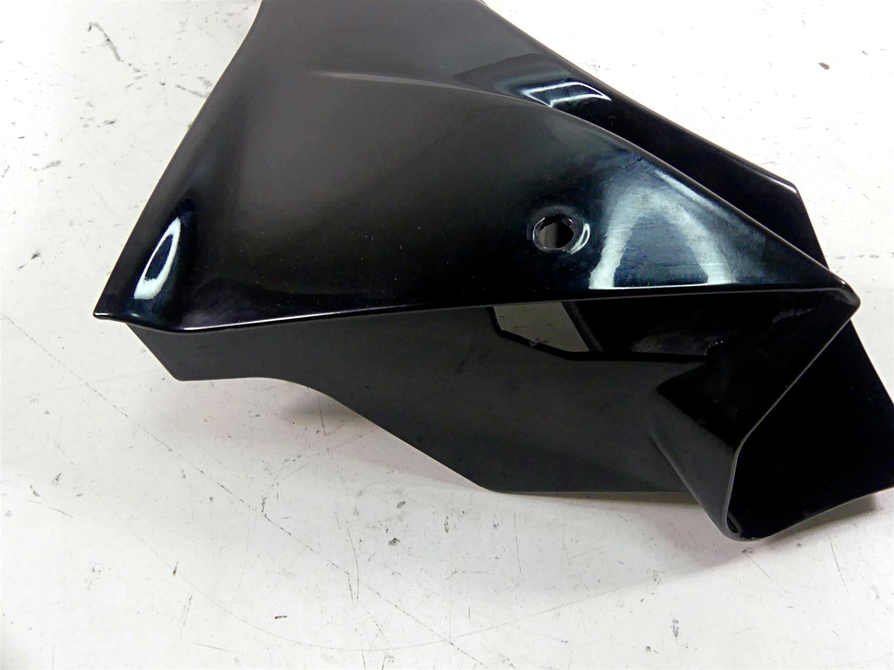 2018 BMW S1000RR K46 Left Badge Carrier Panel Cover Fairing - Black 46638548157 {{ shop.shopifyCountryName }} - Mototech271