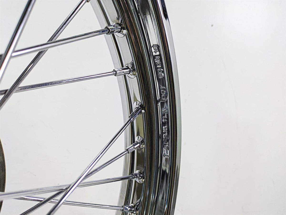 2004 Harley Softail FXSTDI Deuce Straight Front Wheel Rim Spoke 21x2.15 43671-05 {{ shop.shopifyCountryName }} - Mototech271