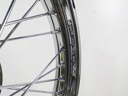 2004 Harley Softail FXSTDI Deuce Straight Front Wheel Rim Spoke 21x2.15 43671-05 {{ shop.shopifyCountryName }} - Mototech271