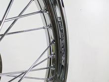 Load image into Gallery viewer, 2004 Harley Softail FXSTDI Deuce Straight Front Wheel Rim Spoke 21x2.15 43671-05
