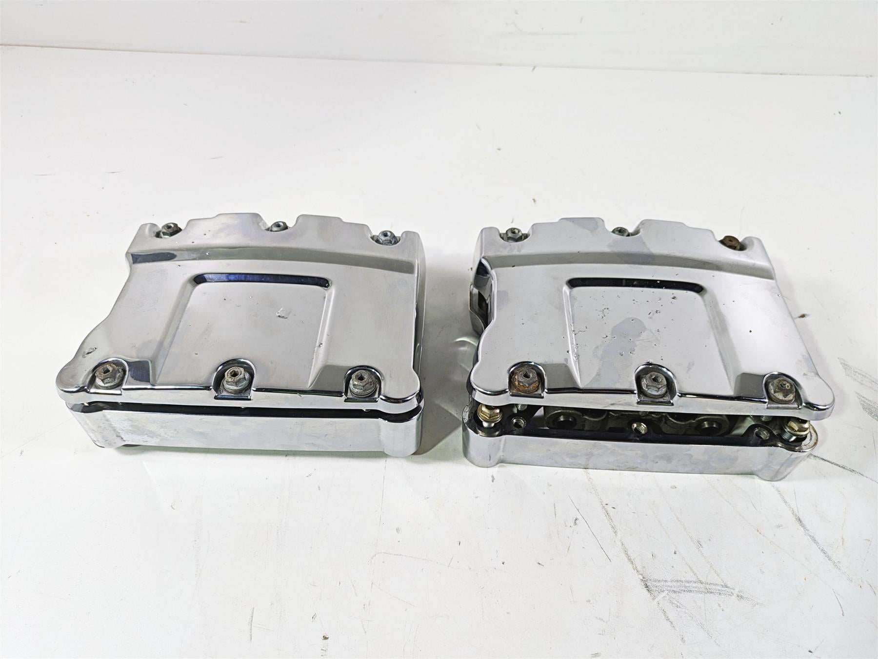2003 Harley Dyna FXDL Low Rider 100TH Rocker Box Valve Cover Set 17571-99 {{ shop.shopifyCountryName }} - Mototech271