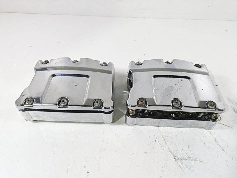 2003 Harley Dyna FXDL Low Rider 100TH Rocker Box Valve Cover Set 17571-99 {{ shop.shopifyCountryName }} - Mototech271
