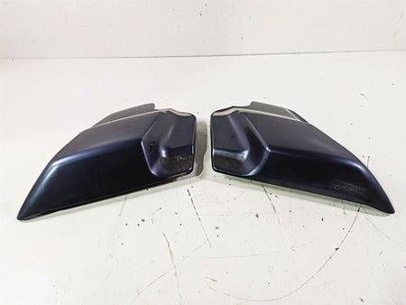 2003 Harley Touring FLHTCUI E-Glide 100th Side Cover Gunmetal Pearl Set 66250-97 {{ shop.shopifyCountryName }} - Mototech271