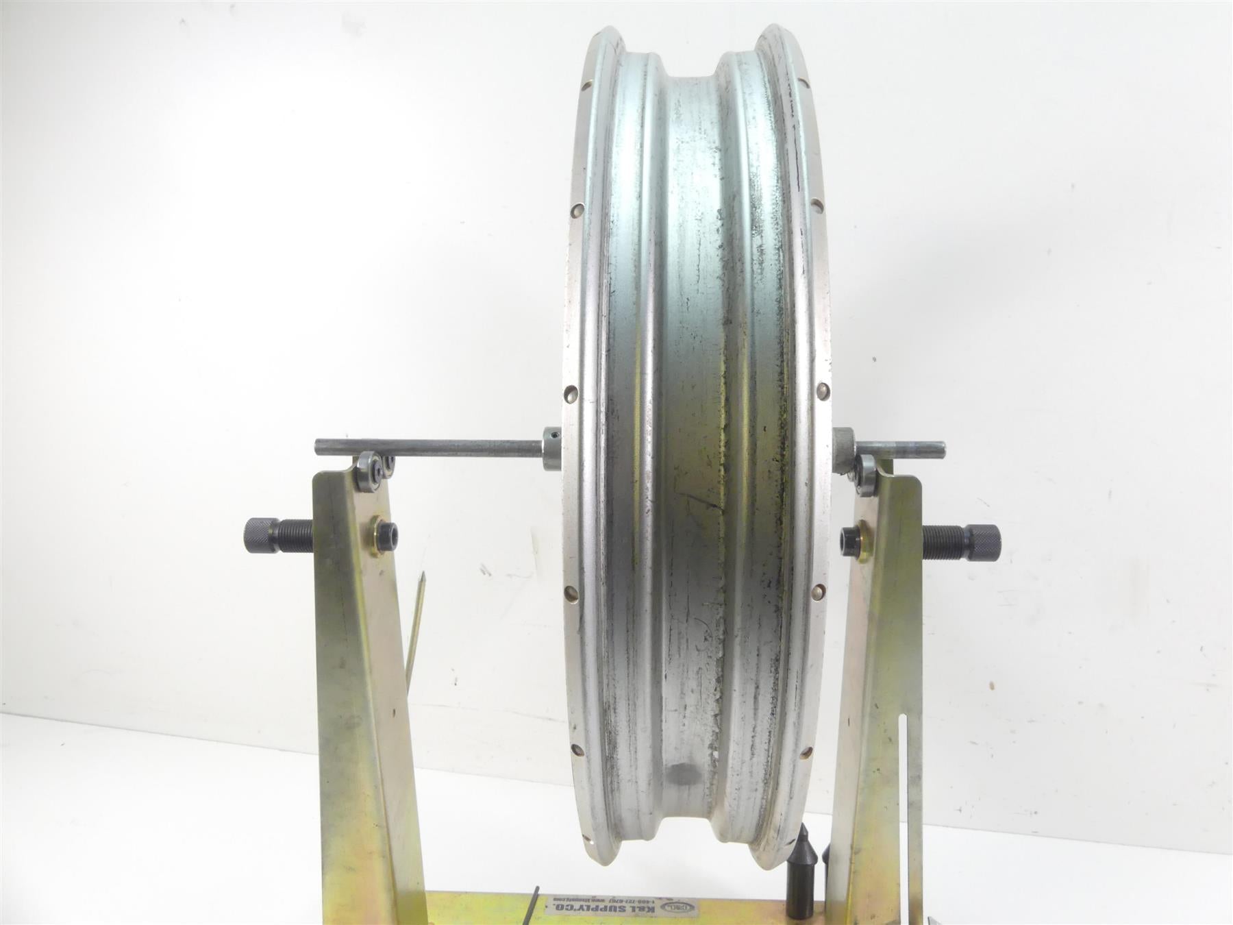 2013 BMW R1200GS GSW K50 Straight Front 19x3 Spoke Wheel Rim 36318528530 {{ shop.shopifyCountryName }} - Mototech271