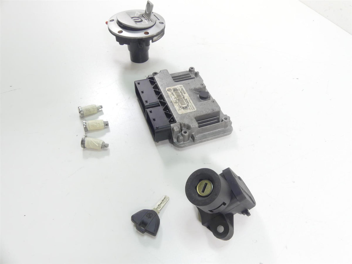 2016 BMW S1000XR K49 Cdi Ecu Ecm + Ignition Switch Key Lock Cap Set 13618546129 {{ shop.shopifyCountryName }} - Mototech271