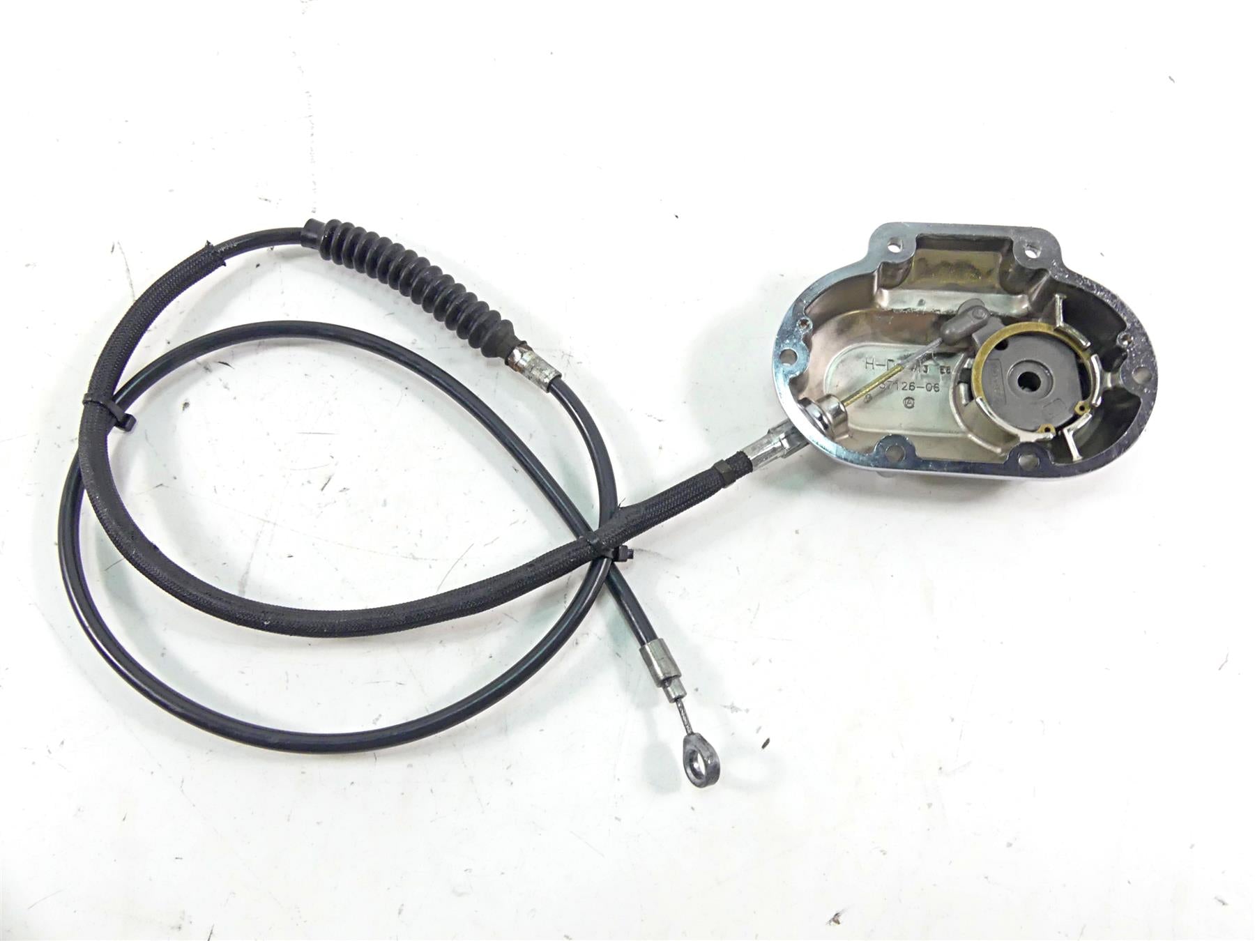 2008 Harley Touring FLHX Street Glide Clutch Release Cover + Cable Set 37116-06 {{ shop.shopifyCountryName }} - Mototech271