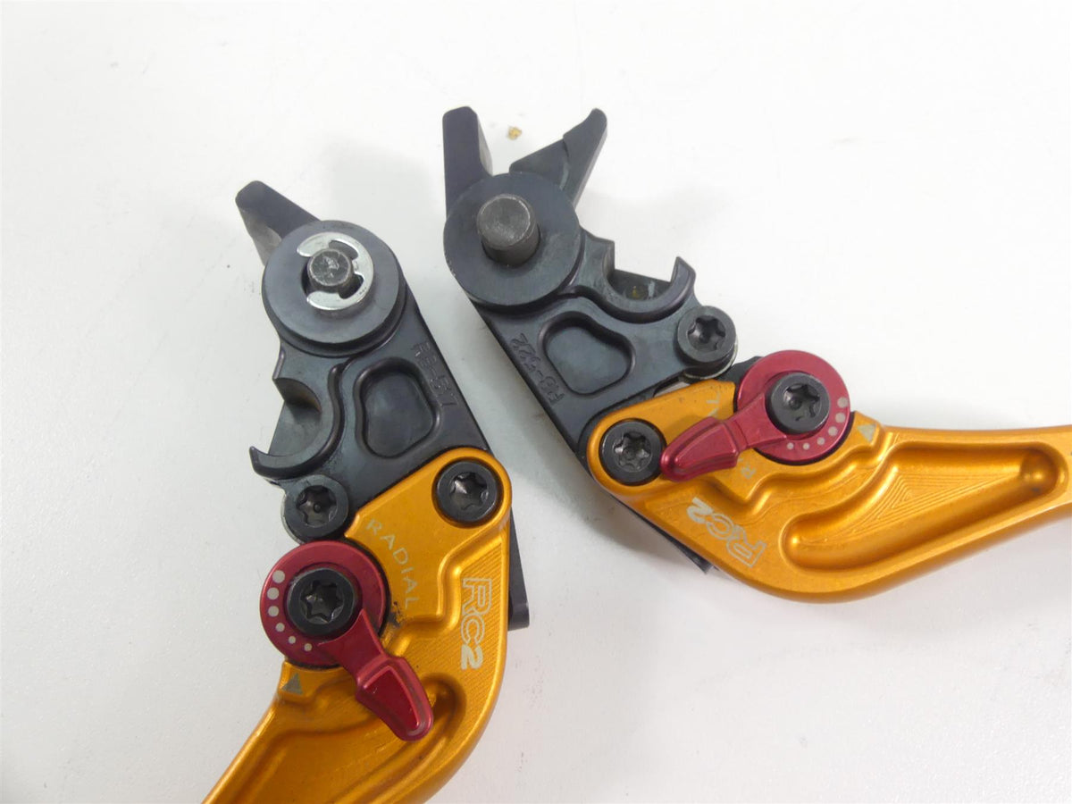2004 Ducati 999 SBK Crg Rc2 Shorty Adjustable Brake & Clutch Lever Set 2RB-522 {{ shop.shopifyCountryName }} - Mototech271