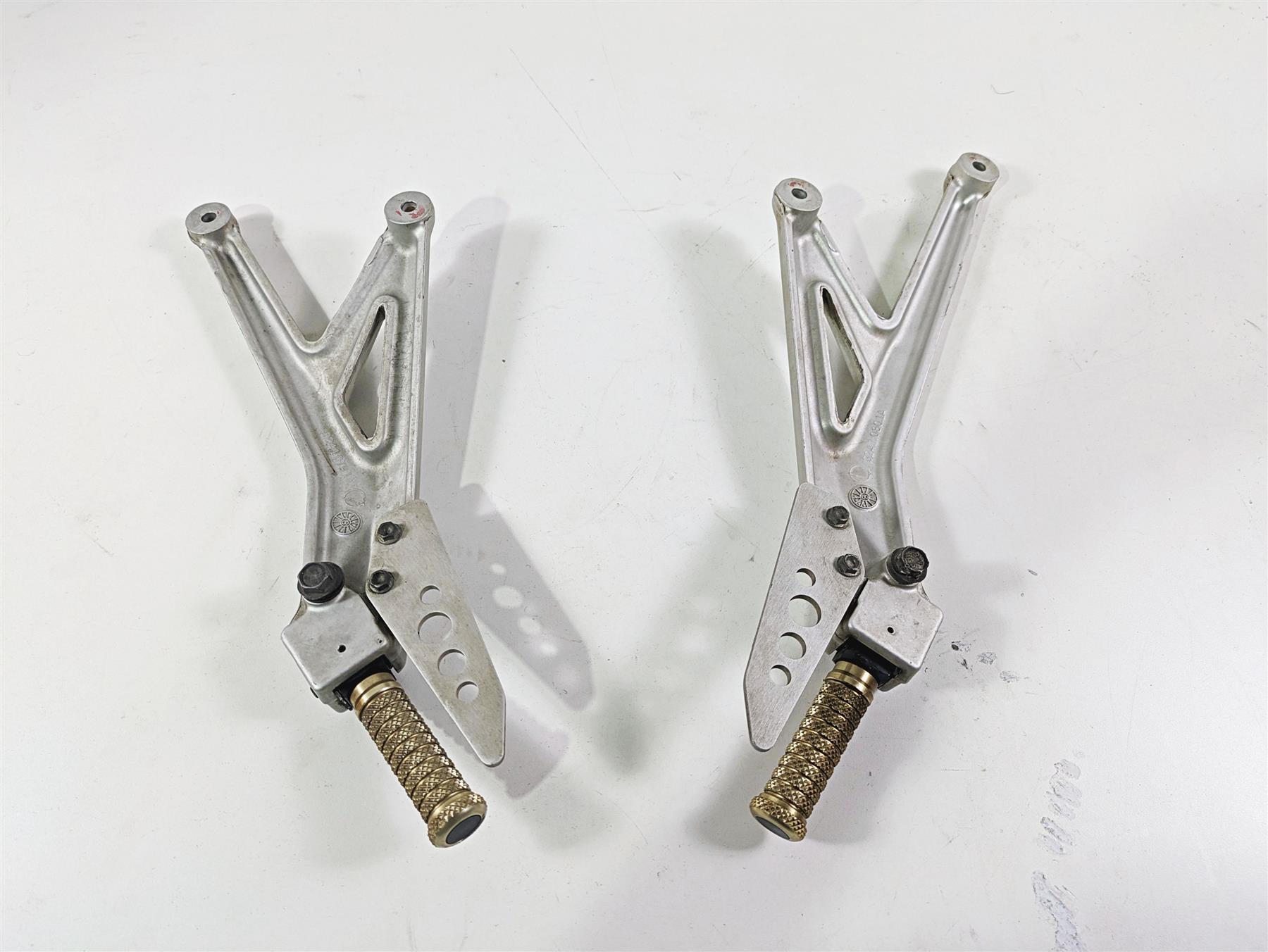2009 Ducati Multistrada 1100 S Rear Passenger Footpeg Rest Set 82410791A {{ shop.shopifyCountryName }} - Mototech271