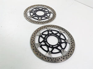 2024 Kawasaki ZX6R ZX636 Ninja Front Brake Disc Rotor Set 41080-0751-5C