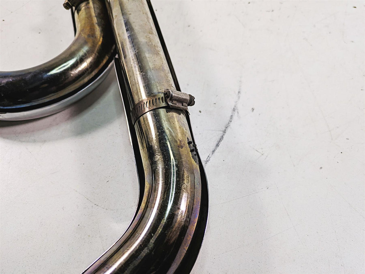 Harley Davison Softail Oem 2 into 1 Exhaust Pipe System Kit -NO O2 Ports 65120-97 {{ shop.shopifyCountryName }} - Mototech271
