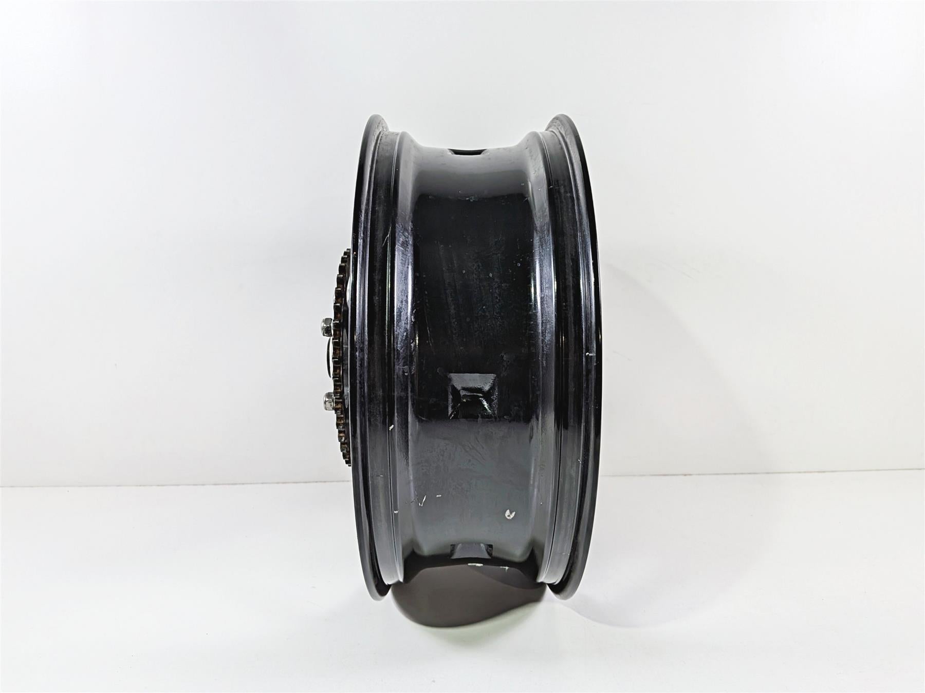 2014 Aprilia RSV4 RR Factory Straight Black Rear Wheel Rim 17x6 896757 {{ shop.shopifyCountryName }} - Mototech271