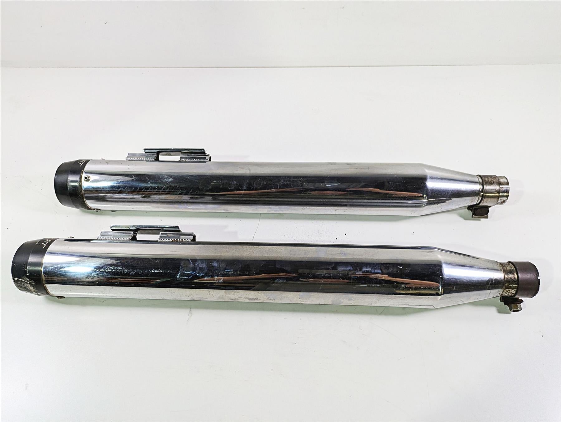 2010 Harley Touring FLHTK Electra Glide Rinehart 3.5" Slip On Mufflers 500-0100 {{ shop.shopifyCountryName }} - Mototech271