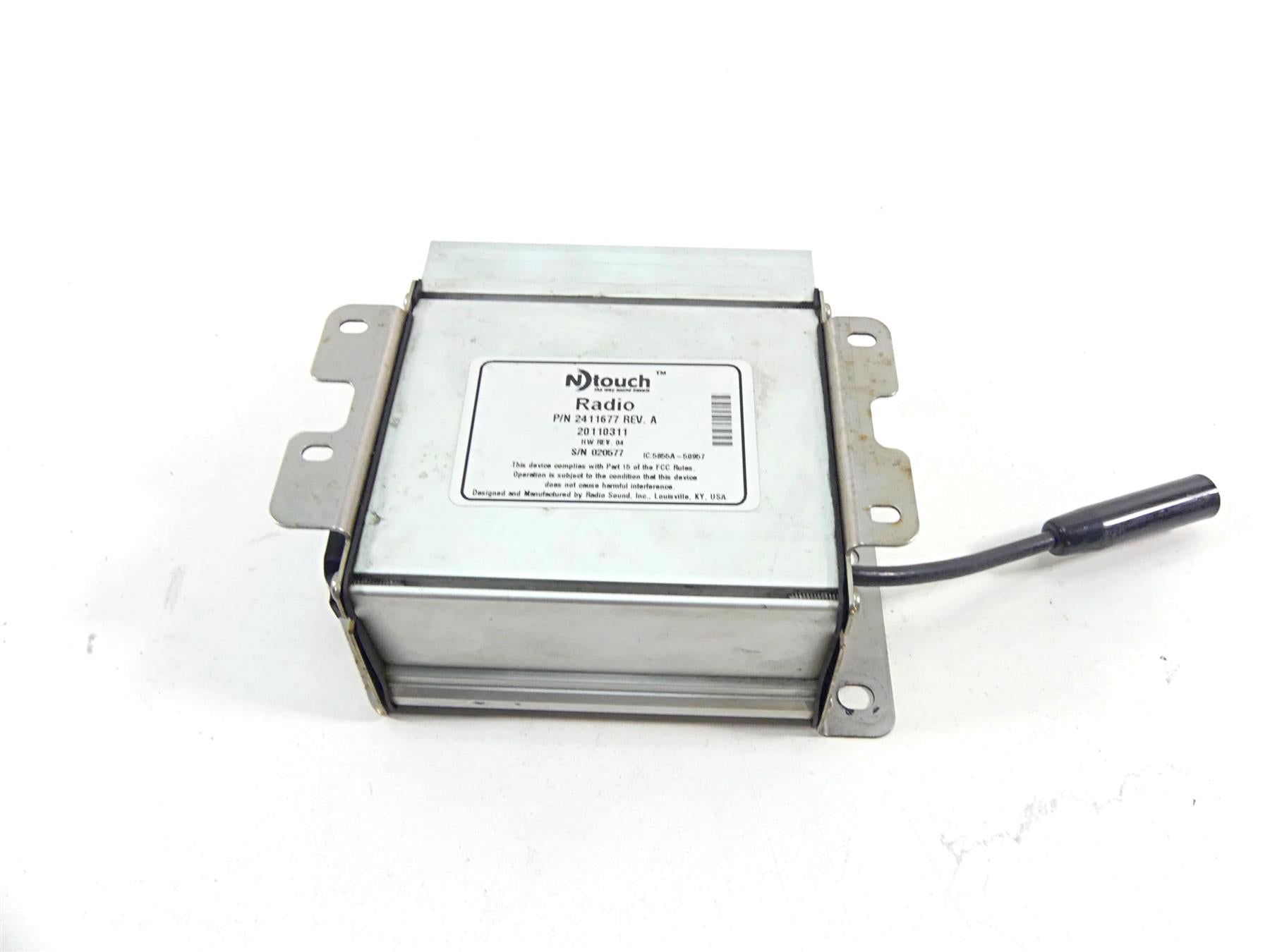 2011 Victory Cross Country Ntouch Amplifier Stereo Radio Module 2411677 {{ shop.shopifyCountryName }} - Mototech271