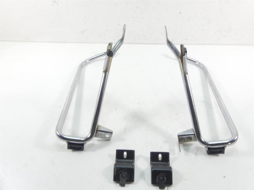 2011 Harley Touring FLTRU Road Glide Saddlebag Mount Holder Rail Set 49206-09A | Mototech271