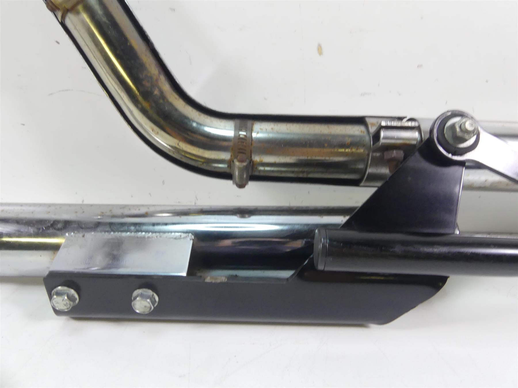 2000 Harley Dyna FXR4 CVO Super Glide Santee 2 1/4" Exhaust Pipe System 7165 {{ shop.shopifyCountryName }} - Mototech271