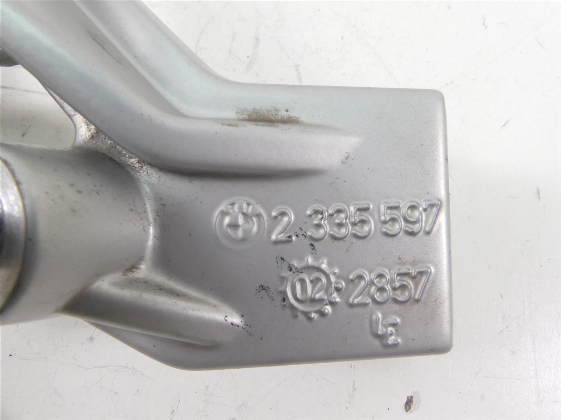 2003 BMW R1150 GS R21 Left Front Rider Driver Footpeg Foot Peg Mount 46712335597 {{ shop.shopifyCountryName }} - Mototech271