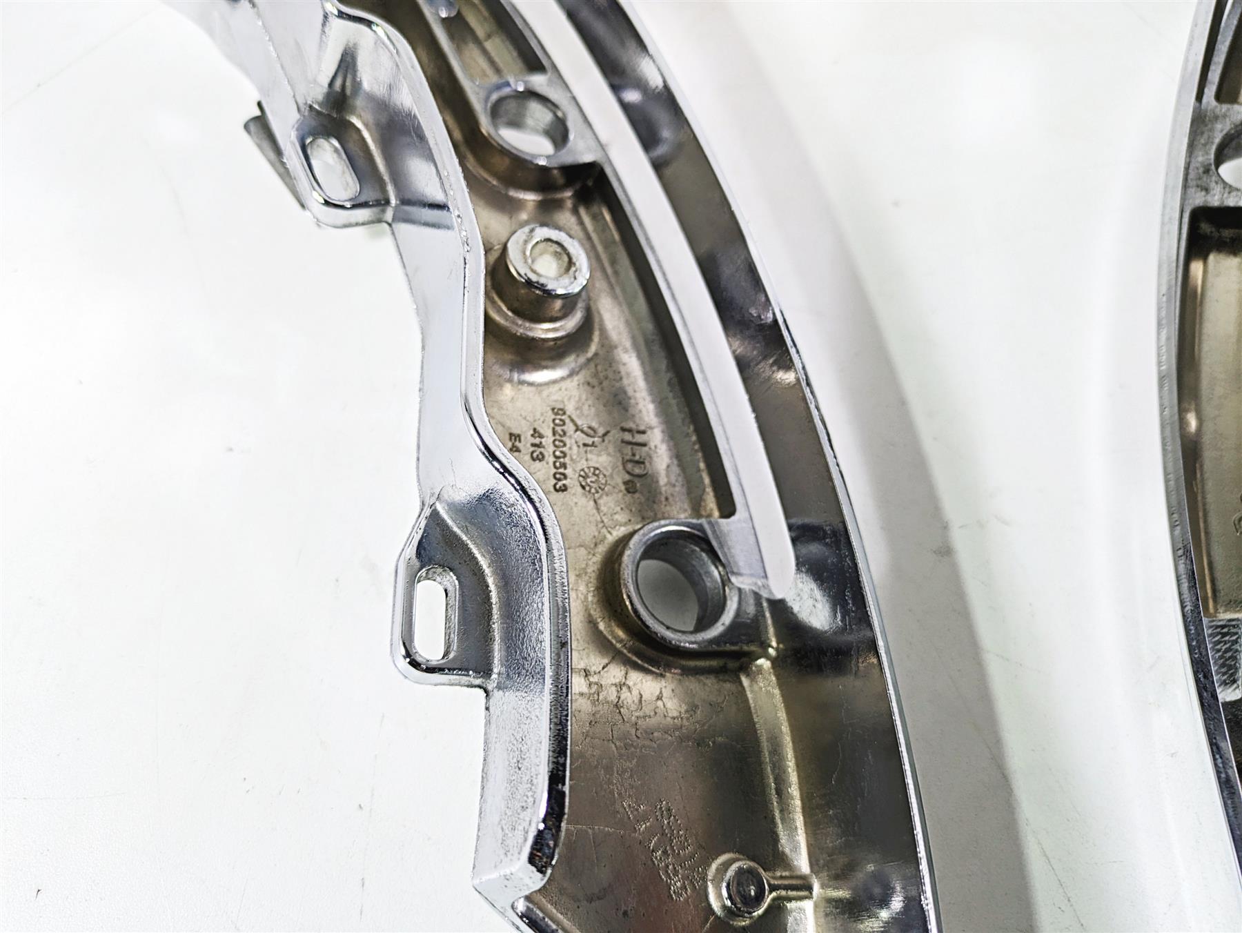 2017 Harley Touring FLTRXS Road Glide L+R Chrome Saddlebag Holder Mount 90200499 {{ shop.shopifyCountryName }} - Mototech271