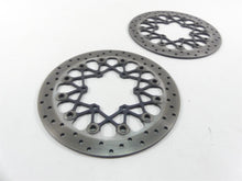 Load image into Gallery viewer, 2016 Suzuki GSX-R750 Nice Front Brake Disc Rotor Set 59210-37H01 | Mototech271
