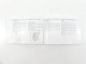 2001 Moto Guzzi California Sp 1100  Owners Manual GU03900030 | Mototech271