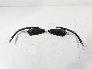 2008 Harley Touring FLHTCU E-Glide 105TH Kuryakyn Black Rambo Scythe Knife Blade Mirrors 1760 | Mototech271