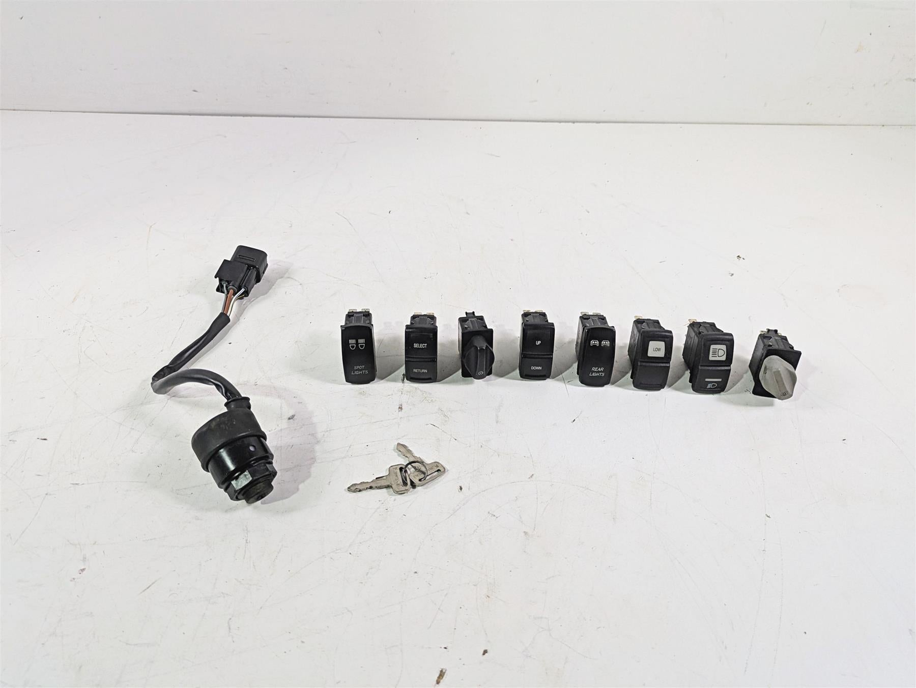 2021 Kawasaki Teryx KRX KRF 1000 Ignition Awd Light Switch & Key Set 27005-0643