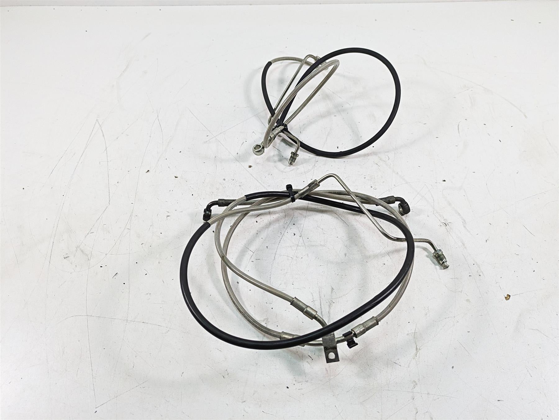 2014 Moto Guzzi California 1400 T Abs Front Brake Line Hose Set 887583 887582 {{ shop.shopifyCountryName }} - Mototech271