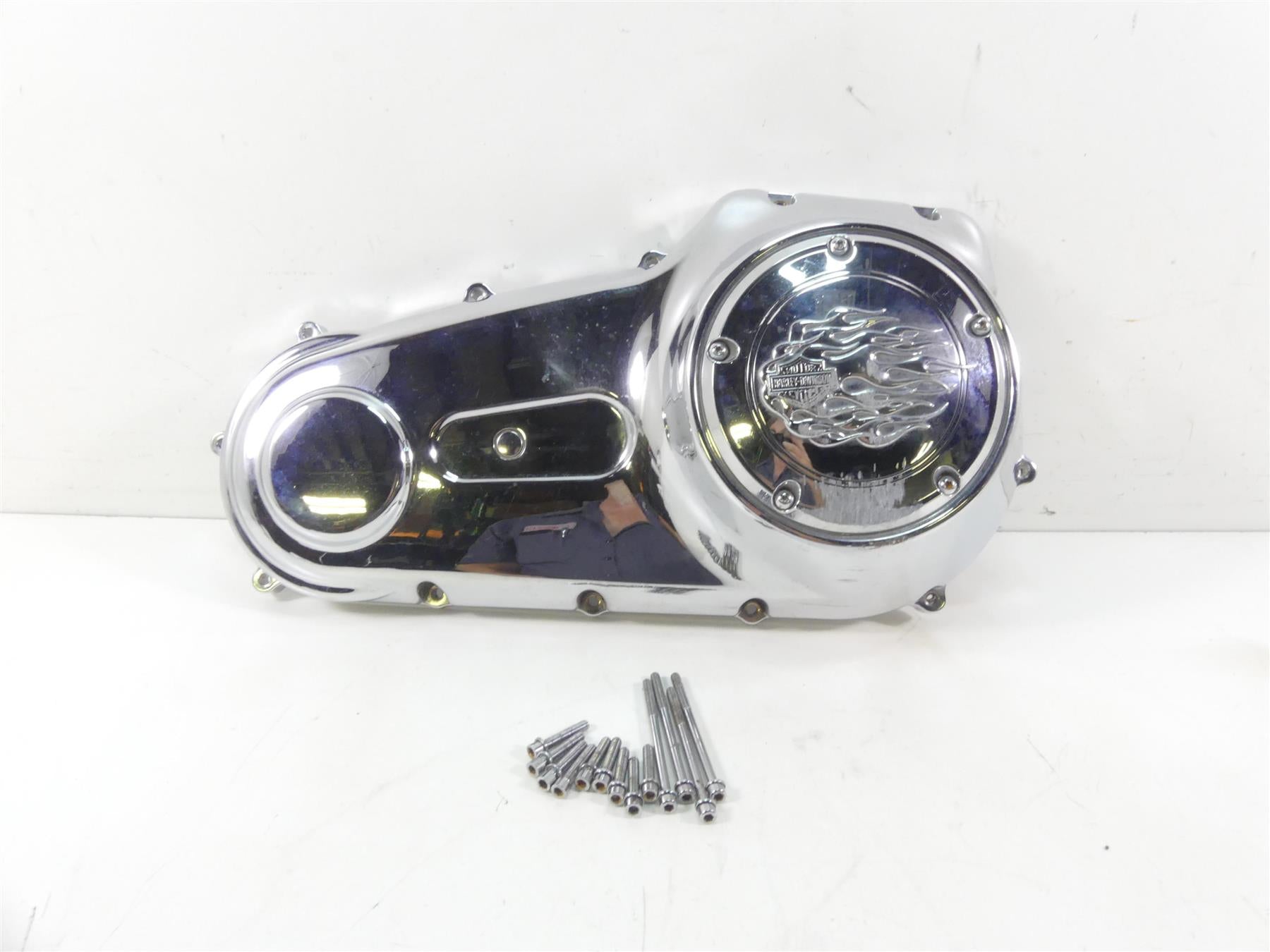 2009 Harley FXDL Dyna Low Rider Outer Primary Drive Clutch Cover 60761-06 {{ shop.shopifyCountryName }} - Mototech271