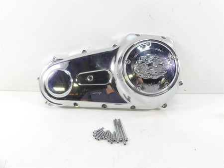 2009 Harley FXDL Dyna Low Rider Outer Primary Drive Clutch Cover 60761-06 {{ shop.shopifyCountryName }} - Mototech271