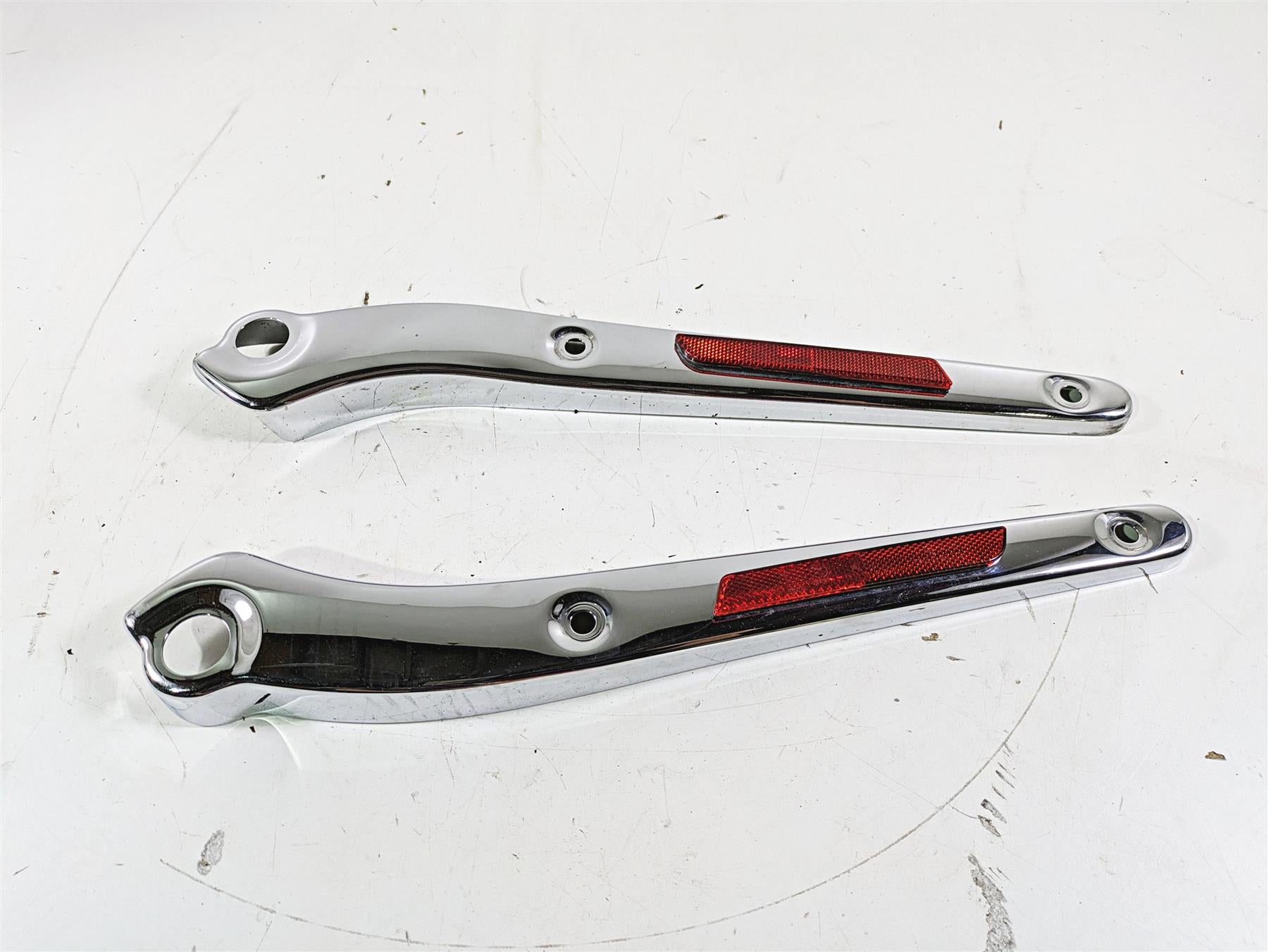 2012 Harley FLD Dyna Switchback Rear Fender Struts Covers 60877-12 60878-12