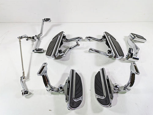 2017 Harley Touring FLHTKSE CVO E-Glide Front Rear Floor Board Set Read 50500384 | Mototech271