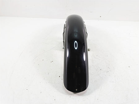 2007 Harley Sportster XL1200 C Front Fender Vivid Black Silver Stripe 58998-83 {{ shop.shopifyCountryName }} - Mototech271