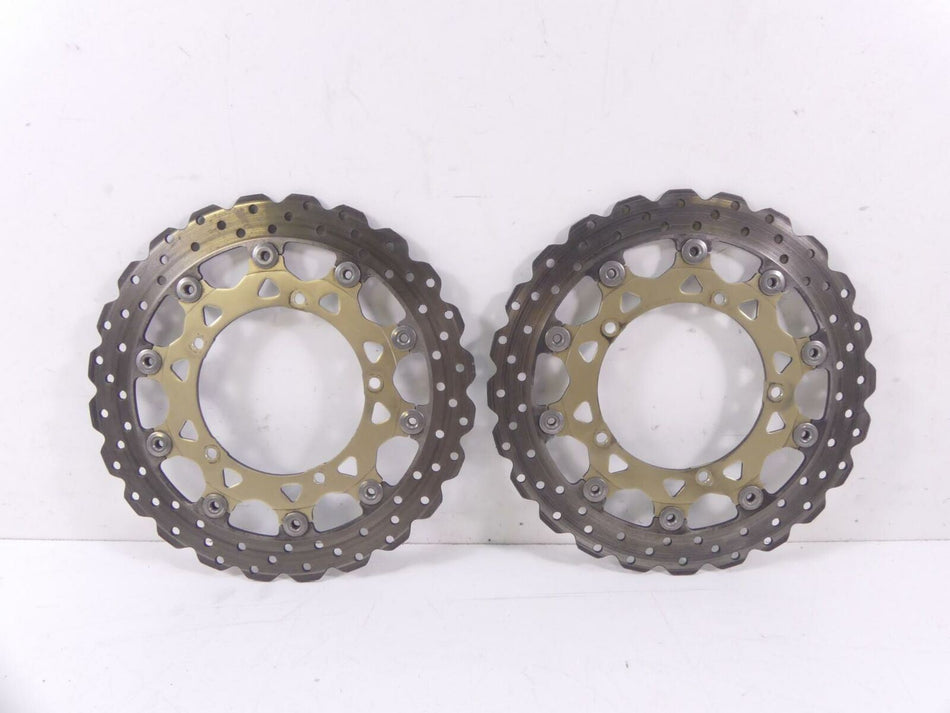 2012 Yamaha XT1200 Super Tenere Front Brake Disc Rotor Set 23P-2581T-01-00 {{ shop.shopifyCountryName }} - Mototech271